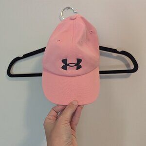 Pink Women's Under Armour running hat